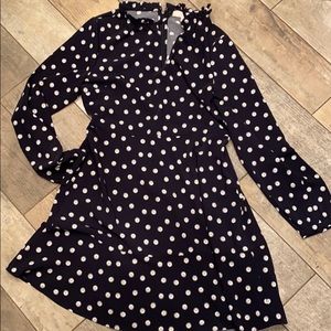 Loft Navy Dress Size 8